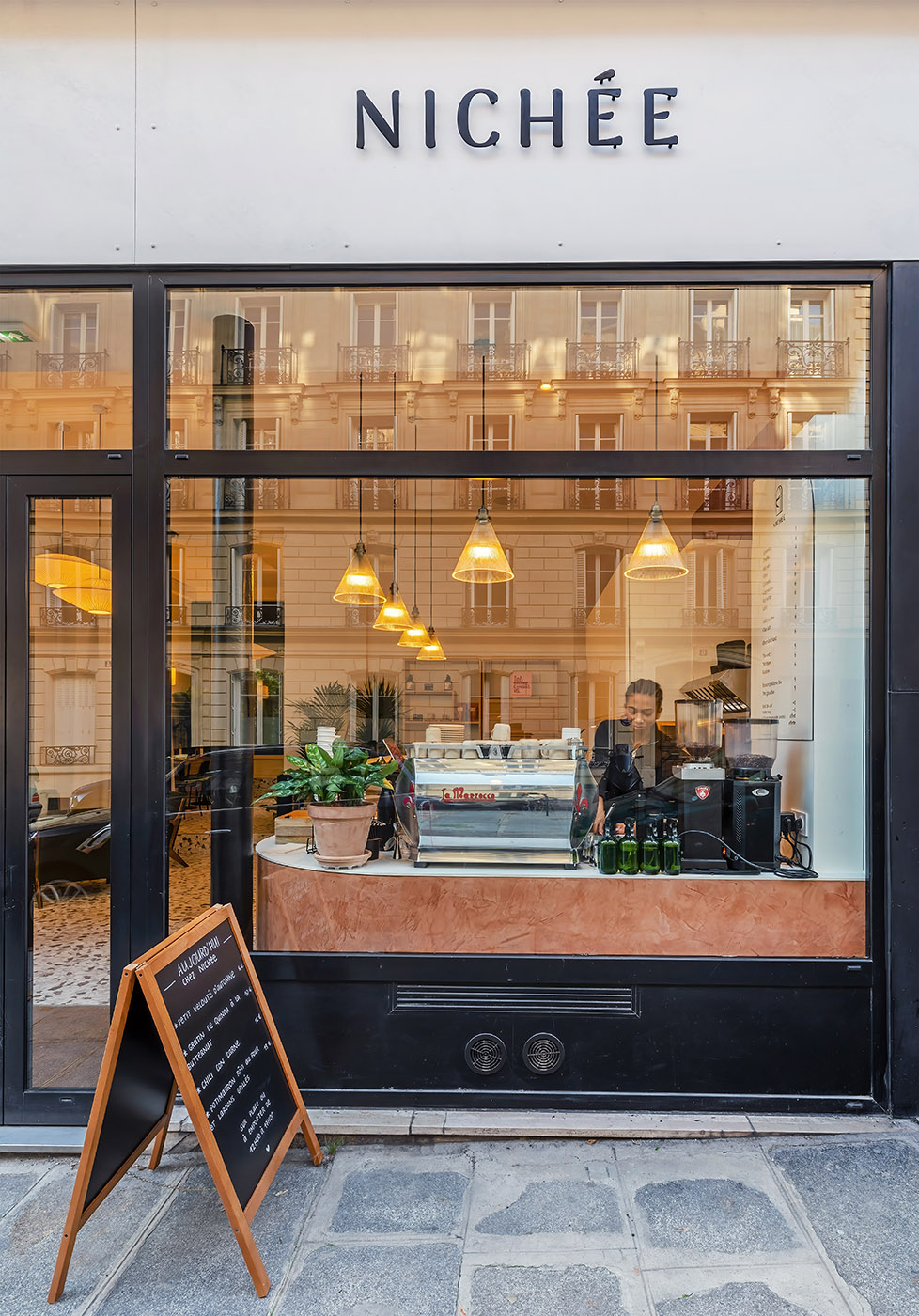 Coffee Shop Nichée - Fora Auvray Architecte d'intérieur